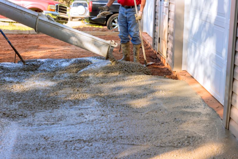 Cement Driveway Repair detail